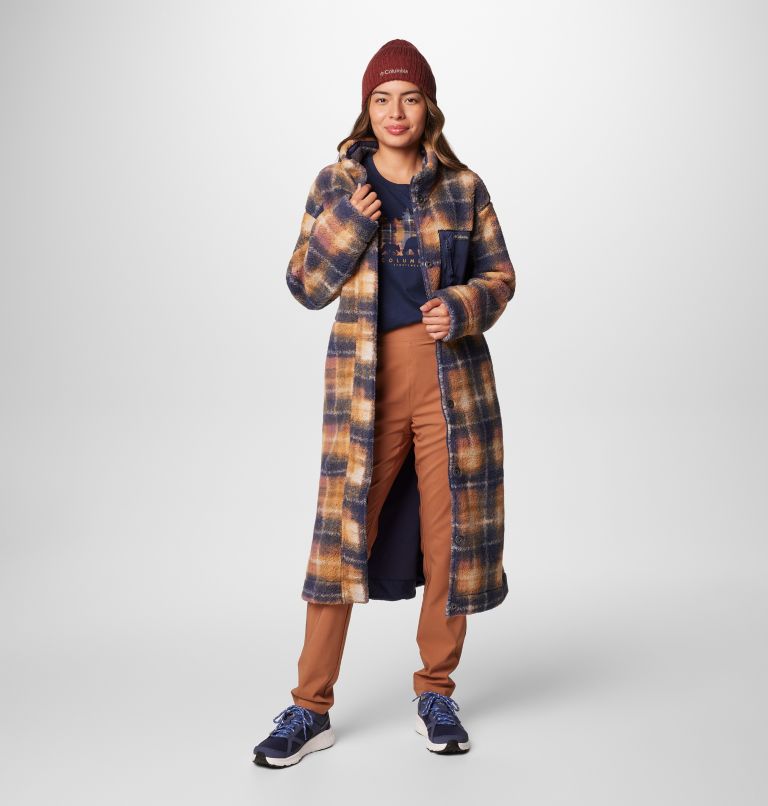 Women's Winter Warmth Full Length Jacket, Color: Nocturnal Omblur, image 3