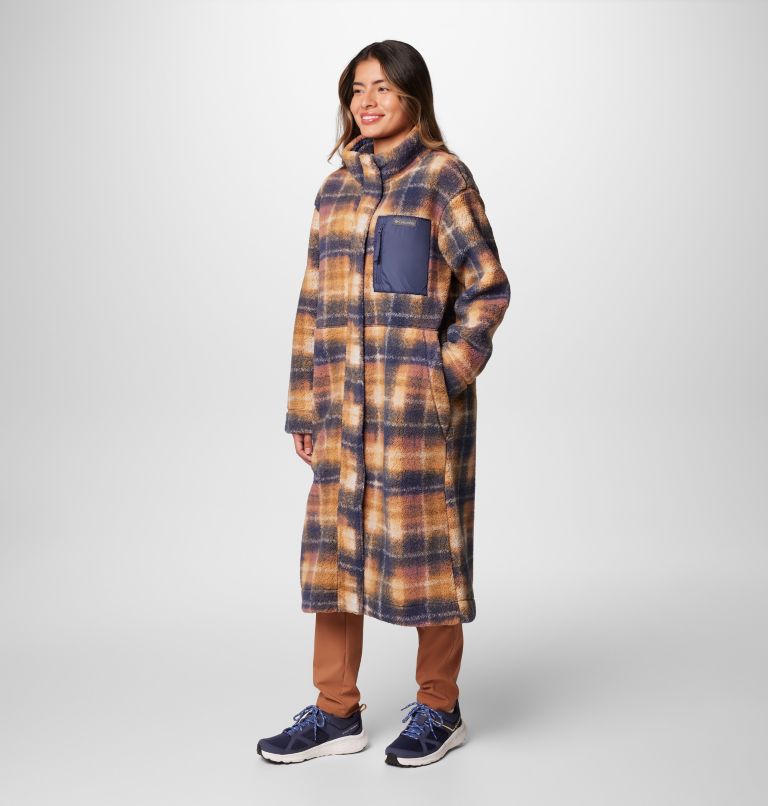 Women's Winter Warmth Full Length Jacket, Color: Nocturnal Omblur, image 4
