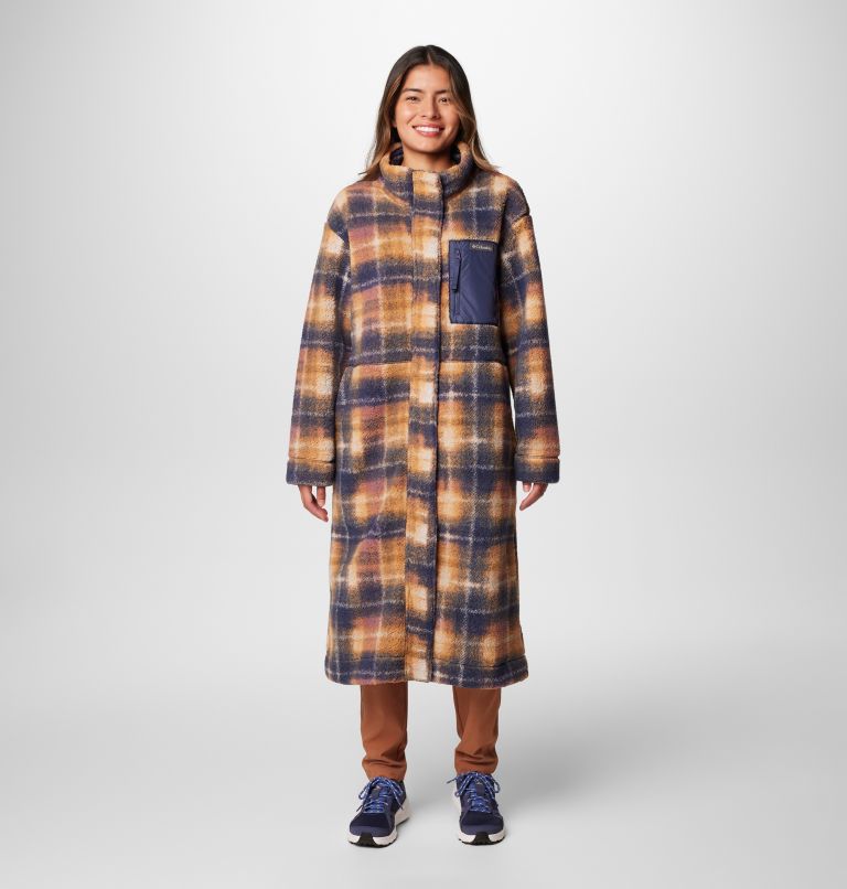 Women's Winter Warmth Full Length Jacket, Color: Nocturnal Omblur, image 1
