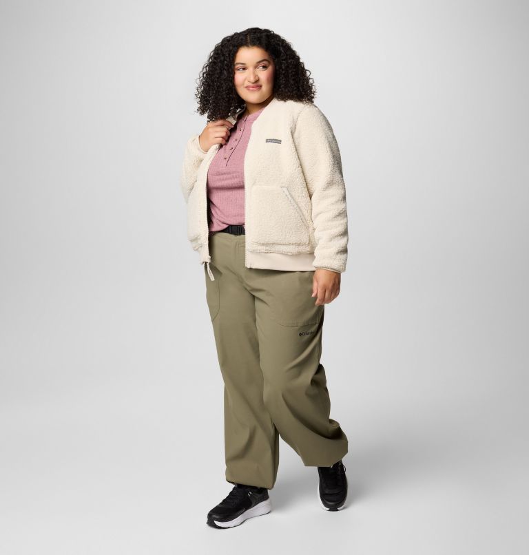 Women's Winter Warmth Bomber - Plus Size, Color: Dark Stone, image 3