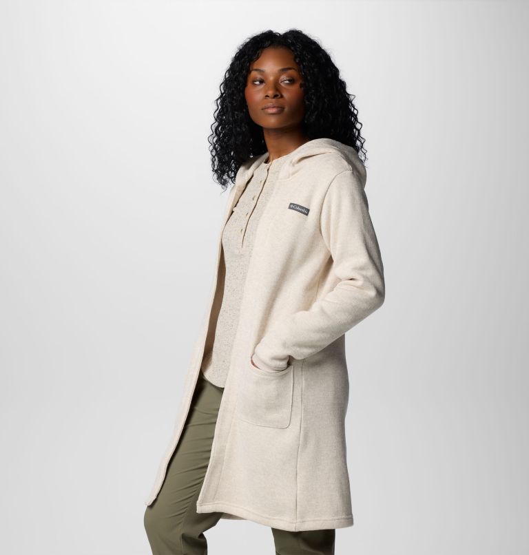 Women's Montavilla Hooded Cardigan, Color: Dark Stone, image 4