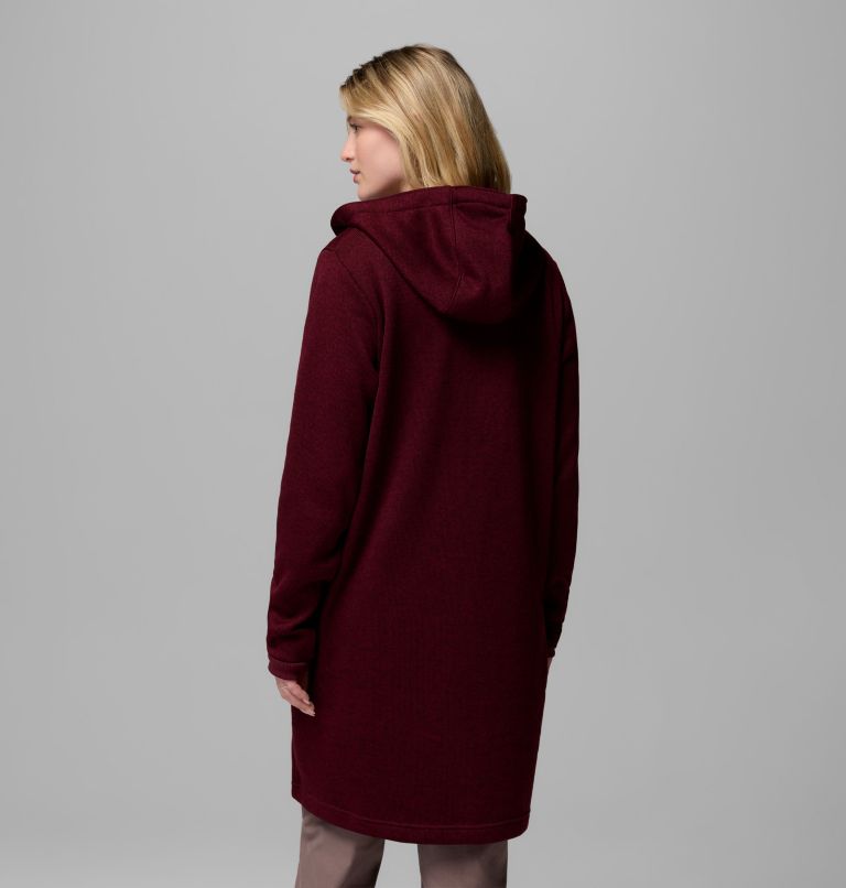 Women's Montavilla Hooded Cardigan, Color: Rich Wine, image 3