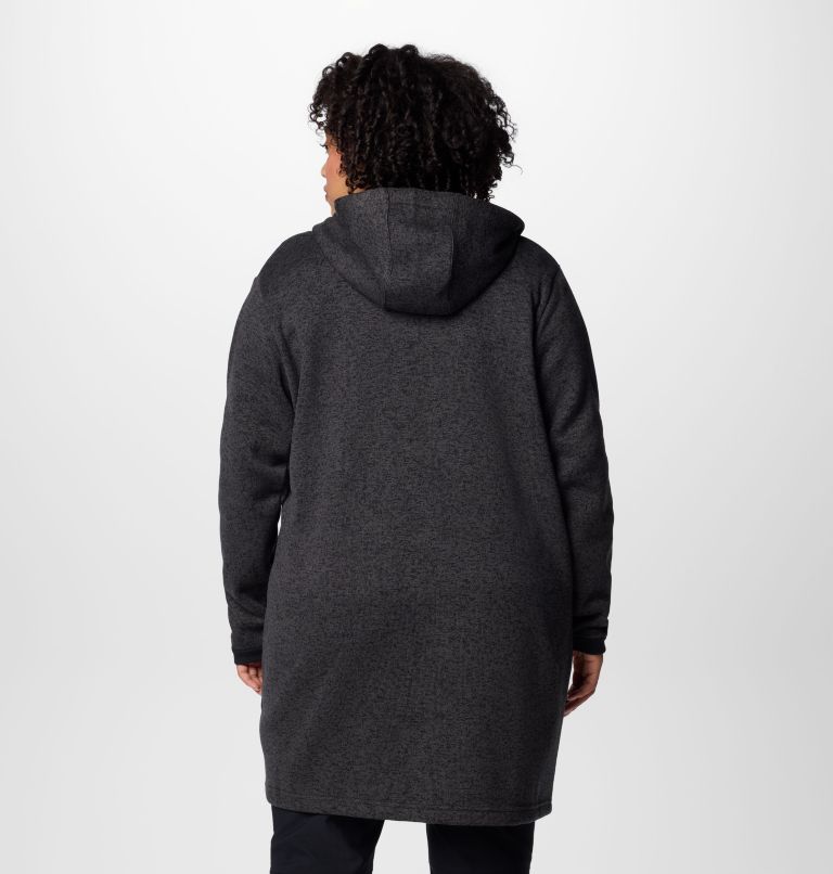 Women's Montavilla Hooded Cardigan - Plus Size, Color: Black, image 2