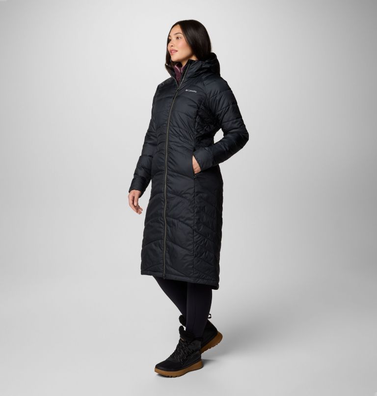 Women's Karis Gale Full Length Parka, Color: Black, image 4