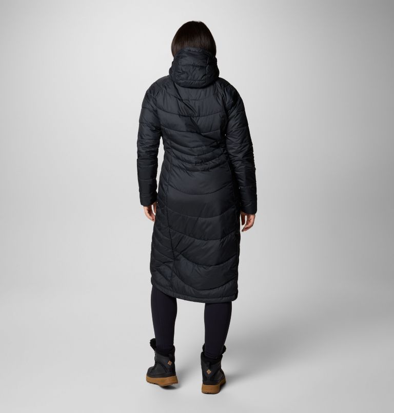 Women's Karis Gale Full Length Parka, Color: Black, image 2