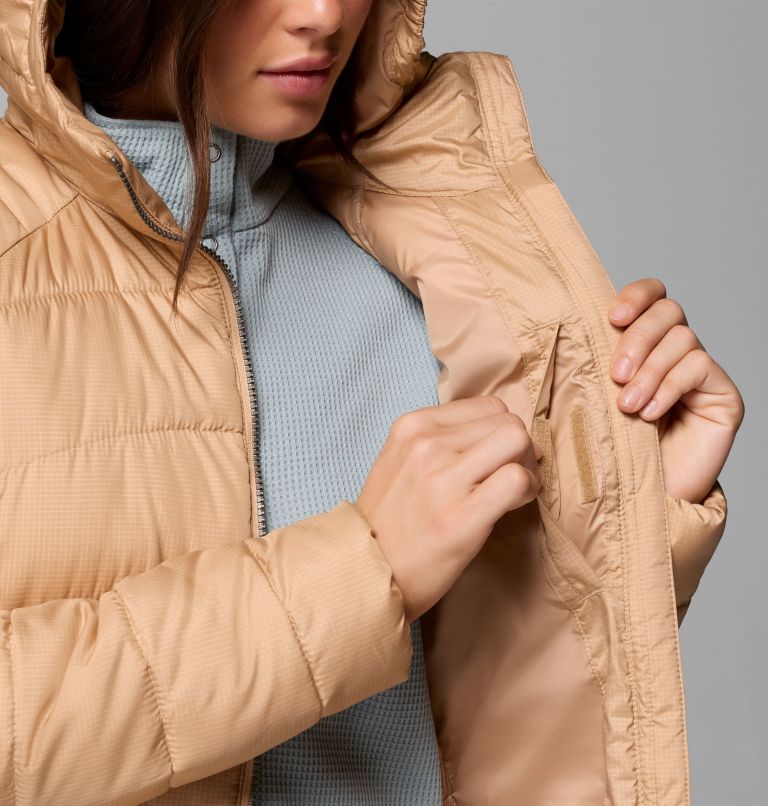 Women's Karis Gale Full Length Parka, Color: Canoe, image 7