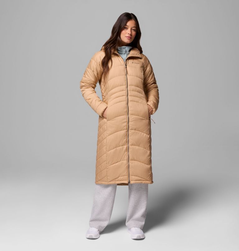 Women's Karis Gale Full Length Parka, Color: Canoe, image 1