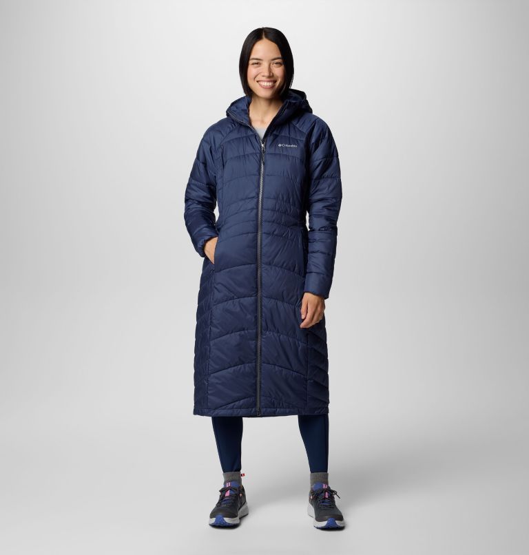Women's Karis Gale Full Length Parka, Color: Nocturnal, image 1