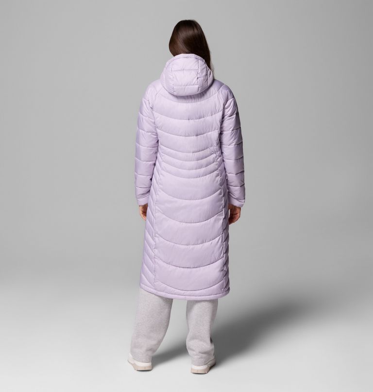 Women's Karis Gale Full Length Parka, Color: Lavender Pearl, image 3