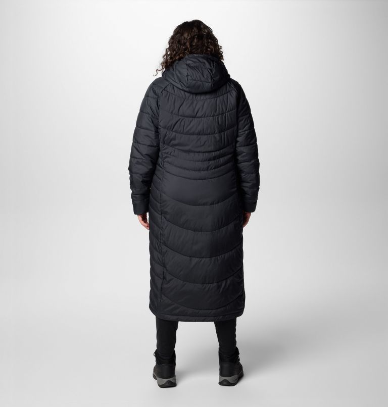 Women's Karis Gale Full Length Parka - Plus Size, Color: Black, image 2