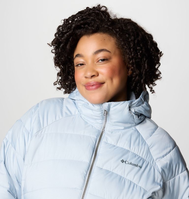 Women's Karis Gale Full Length Parka - Plus Size, Color: Cirrus Grey, image 5