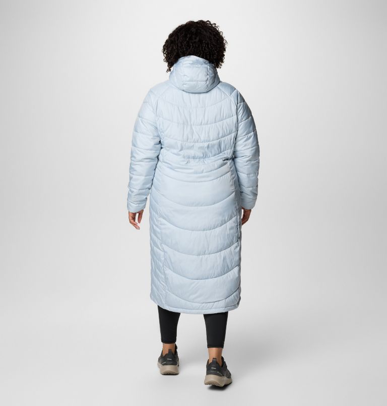 Women's Karis Gale Full Length Parka - Plus Size, Color: Cirrus Grey, image 2