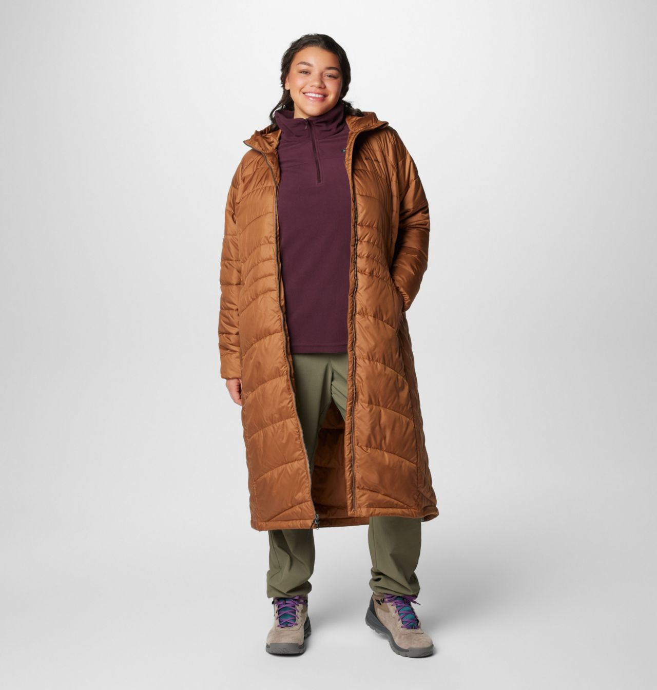 Women's Karis Gale™ Full Length Parka - Plus Size 3