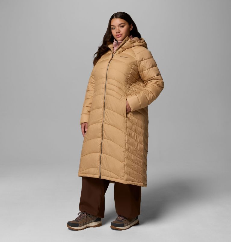 Women's Karis Gale Full Length Parka - Plus Size, Color: Canoe, image 4