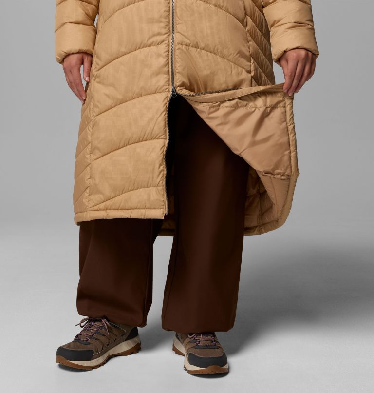 Women's Karis Gale Full Length Parka - Plus Size, Color: Canoe, image 8