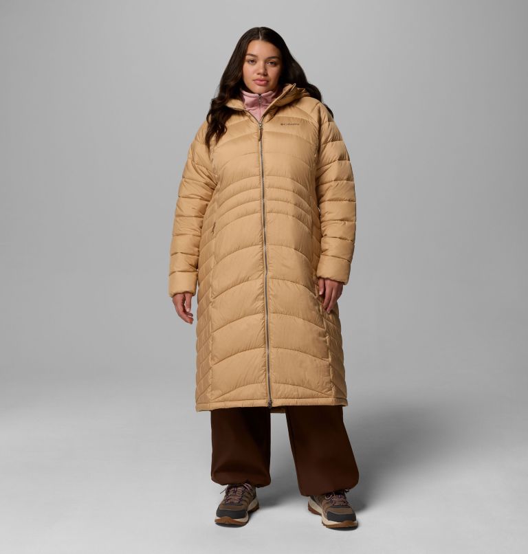 Women's Karis Gale Full Length Parka - Plus Size, Color: Canoe, image 1
