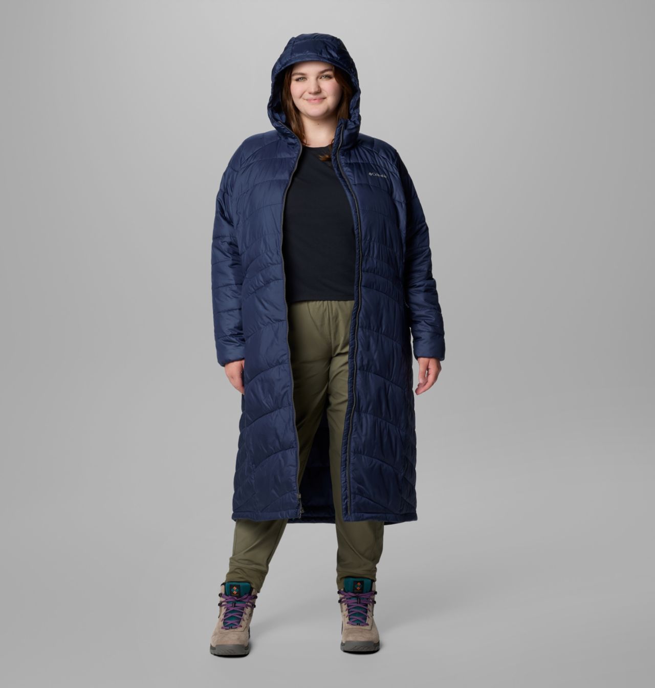 Women's Karis Gale™ Full Length Parka - Plus Size 3