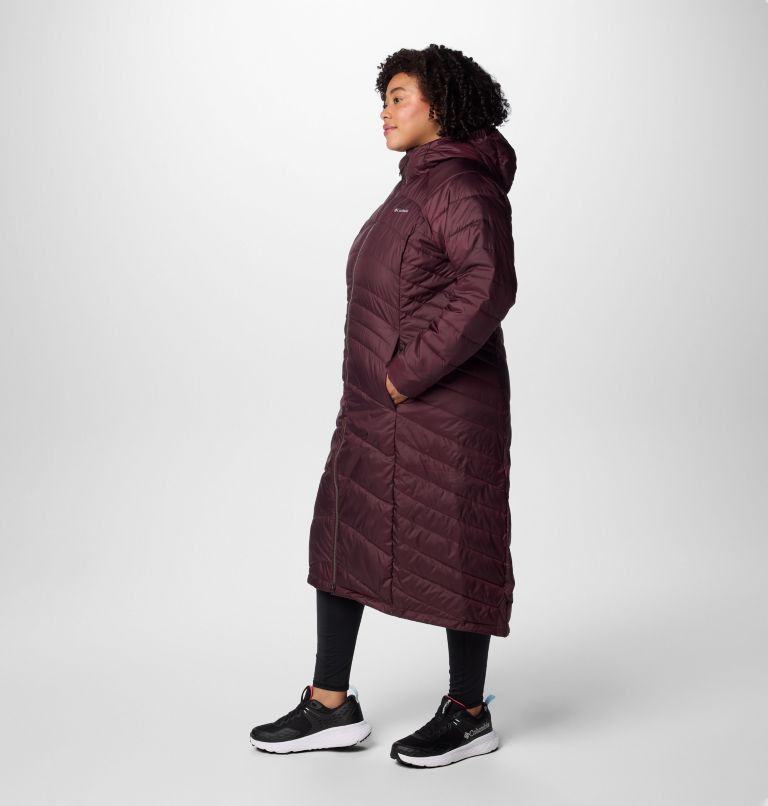 Women's Karis Gale Full Length Parka - Plus Size, Color: Moonvista, image 4
