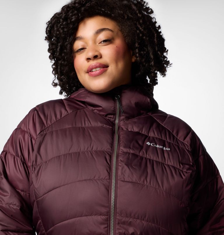 Women's Karis Gale Full Length Parka - Plus Size, Color: Moonvista, image 5