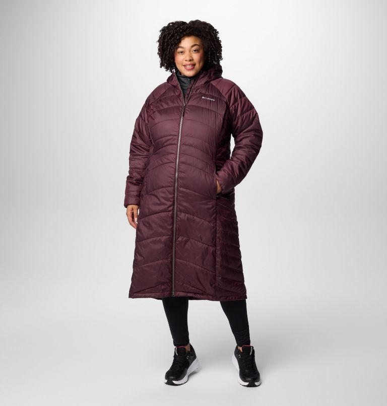 Women's Karis Gale Full Length Parka - Plus Size, Color: Moonvista, image 1