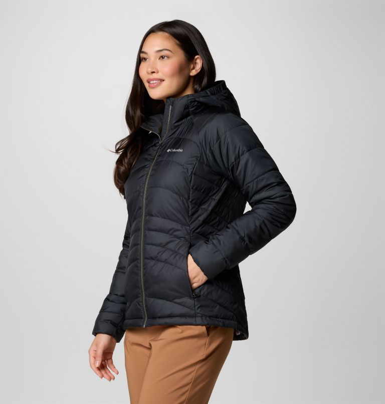 Women's Karis Gale Hooded Jacket, Color: Black, image 4