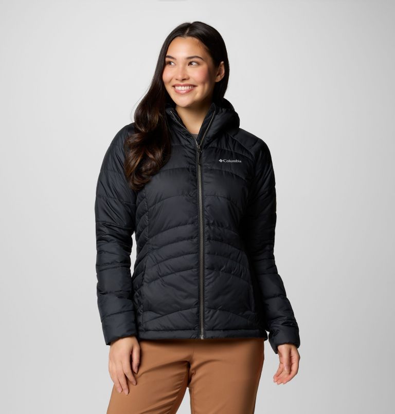 Women's Karis Gale Hooded Jacket, Color: Black, image 1