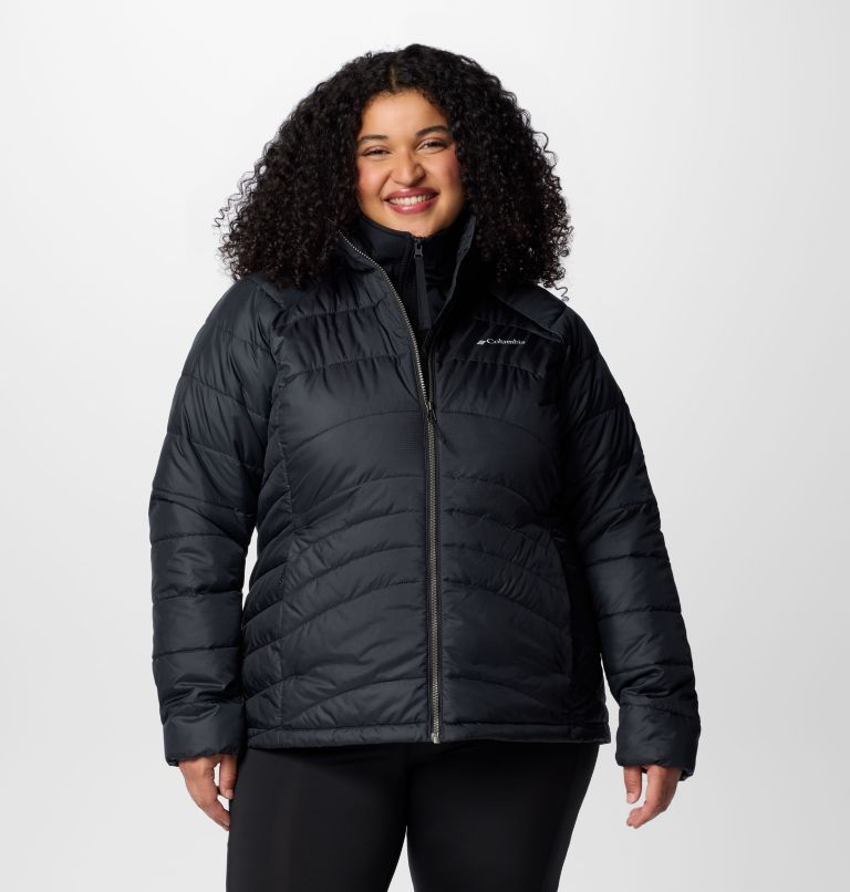Women's Karis Gale Hooded Jacket - Plus Size, Color: Black, image 1