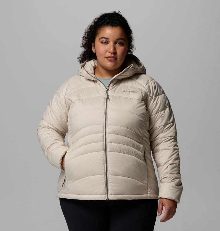 Women's Karis Gale Hooded Jacket - Plus Size, Color: Dark Stone, image 1