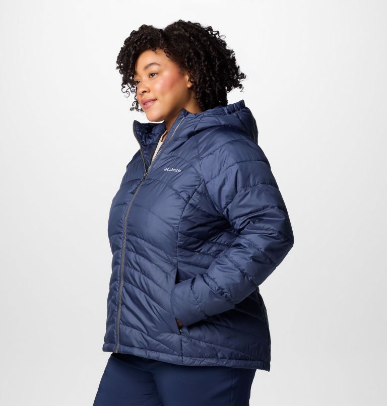 Women's Karis Gale Hooded Jacket - Plus Size, Color: Nocturnal, image 4