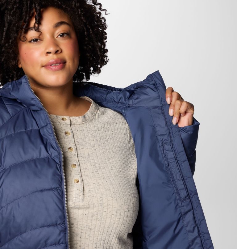 Women's Karis Gale Hooded Jacket - Plus Size, Color: Nocturnal, image 6