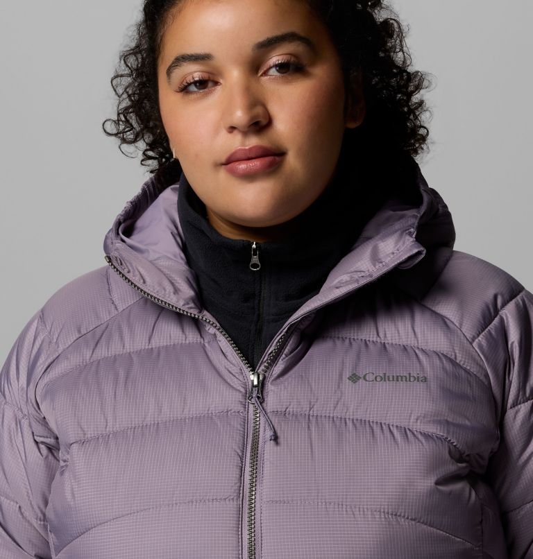 Women's Karis Gale Hooded Jacket - Plus Size, Color: Shale Purple, image 6