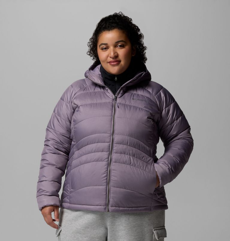 Women's Karis Gale Hooded Jacket - Plus Size, Color: Shale Purple, image 1