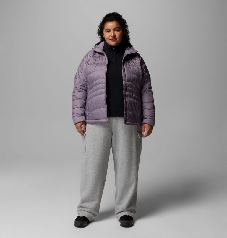 Women's Karis Gale Hooded Jacket - Plus Size, Color: Shale Purple, image 2