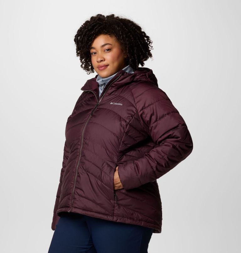 Manteau à capuchon Karis Gale pour femmes – Grandes tailles, Color: Moonvista, image 4