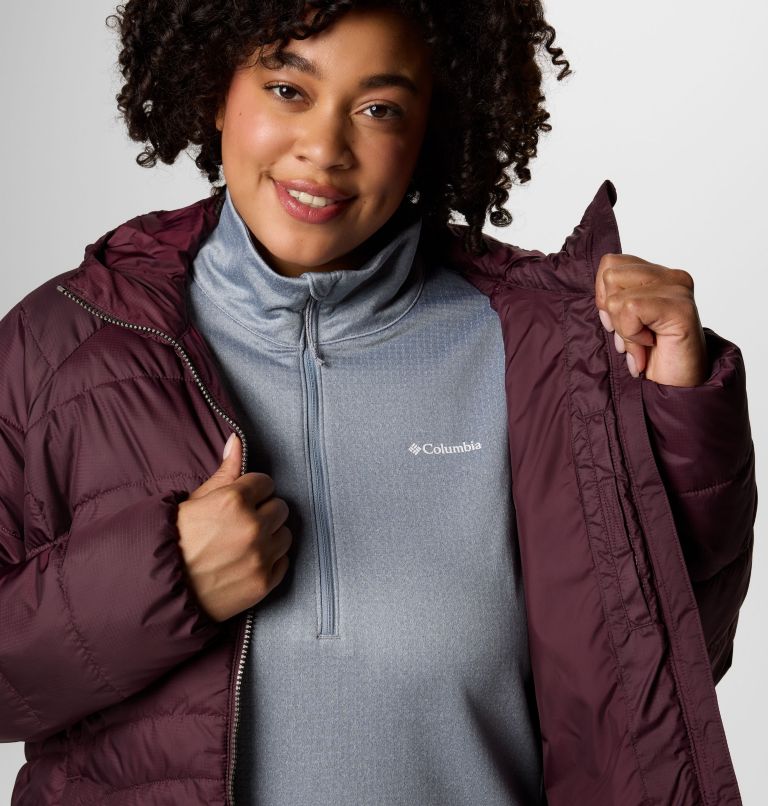 Manteau à capuchon Karis Gale pour femmes – Grandes tailles, Color: Moonvista, image 6
