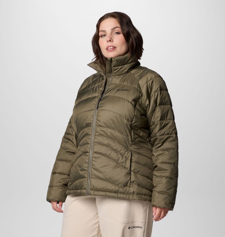 Women's Karis Gale Jacket - Plus Size, Color: Stone Green, image 4