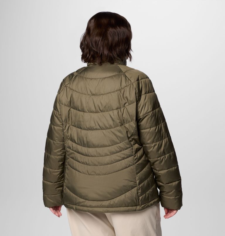 Women's Karis Gale Jacket - Plus Size, Color: Stone Green, image 2