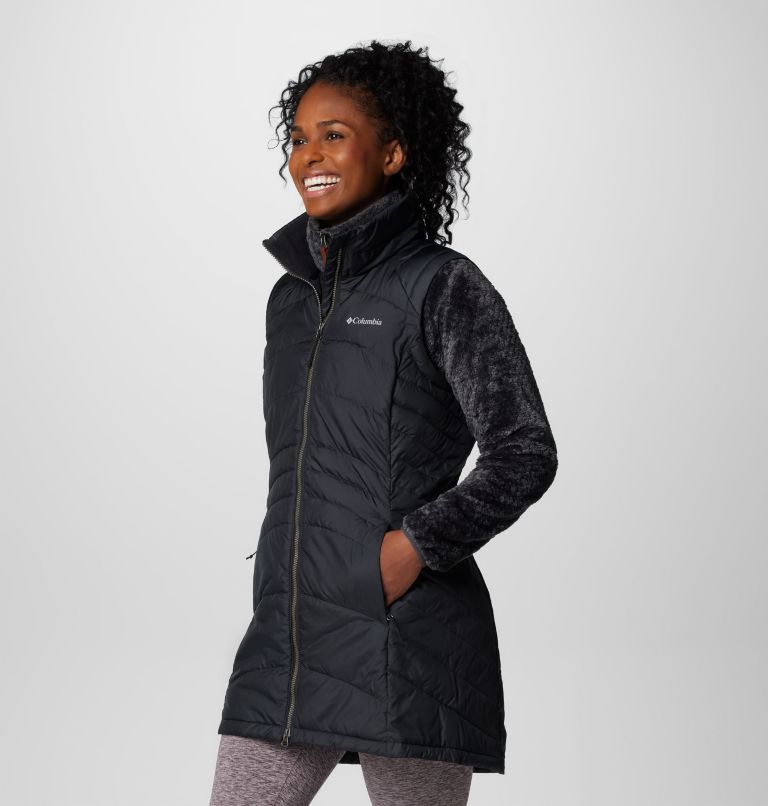 Women's Karis Gale Long Vest, Color: Black, image 4