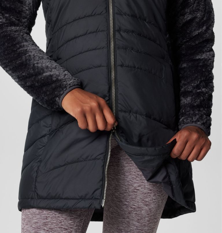 Women's Karis Gale Long Vest, Color: Black, image 6