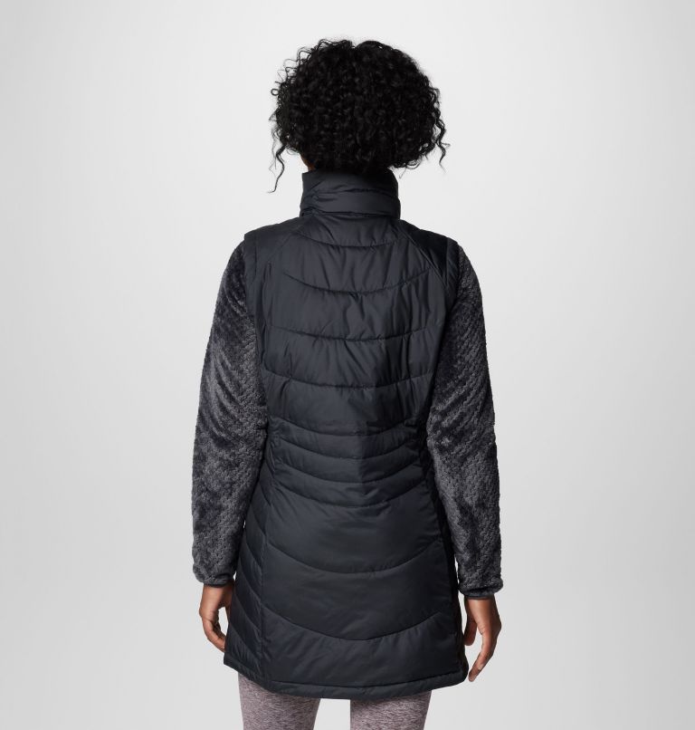 Women's Karis Gale Long Vest, Color: Black, image 2