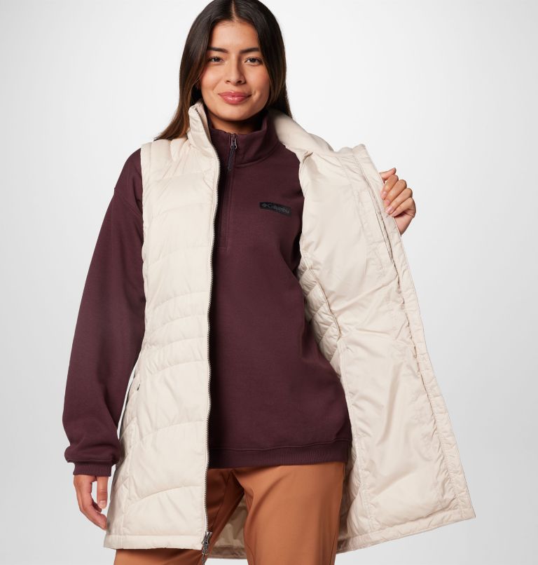 Women's Karis Gale Long Vest, Color: Dark Stone, image 6