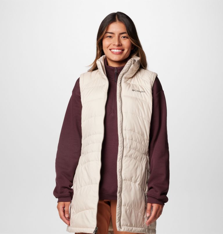Women's Karis Gale Long Vest, Color: Dark Stone, image 7