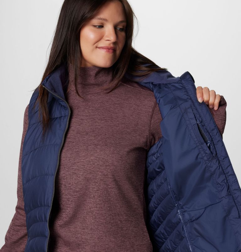 Women's Karis Gale Long Vest, Color: Nocturnal, image 6
