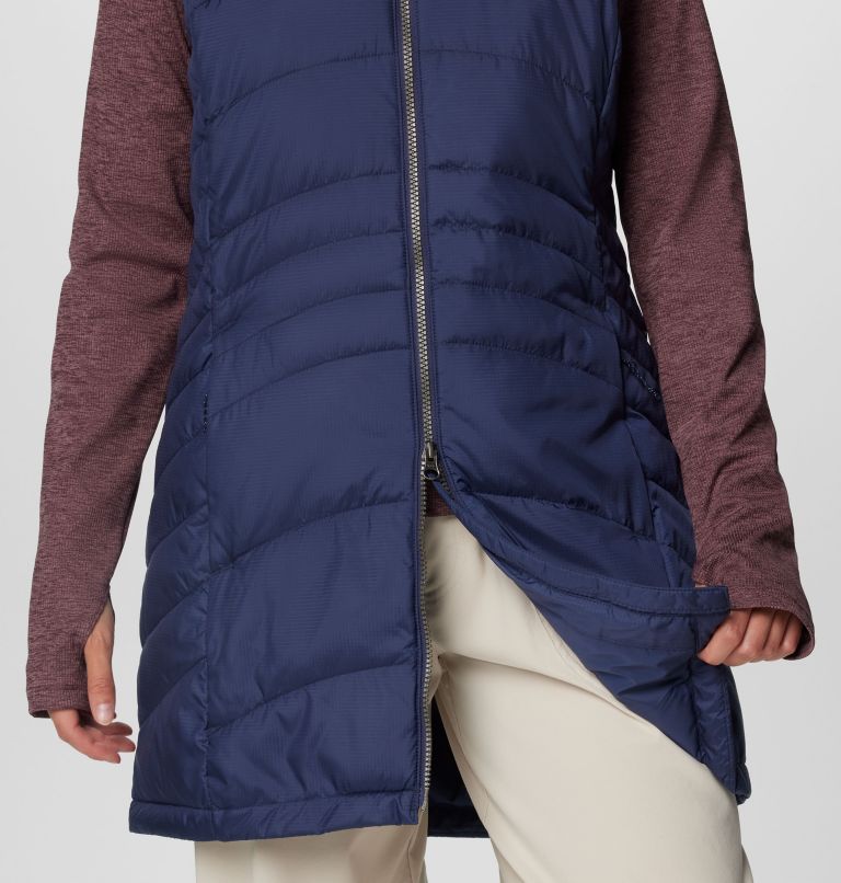 Women's Karis Gale Long Vest, Color: Nocturnal, image 7
