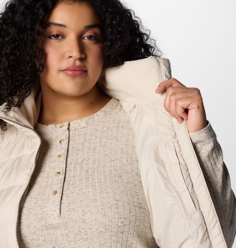Women's Karis Gale Long Vest - Plus Size, Color: Dark Stone, image 6