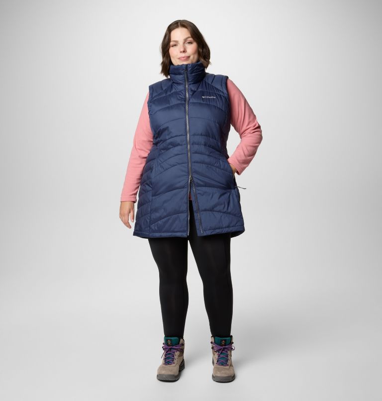 Gilet long Karis Gale pour femmes – Grandes tailles, Color: Nocturnal, image 3