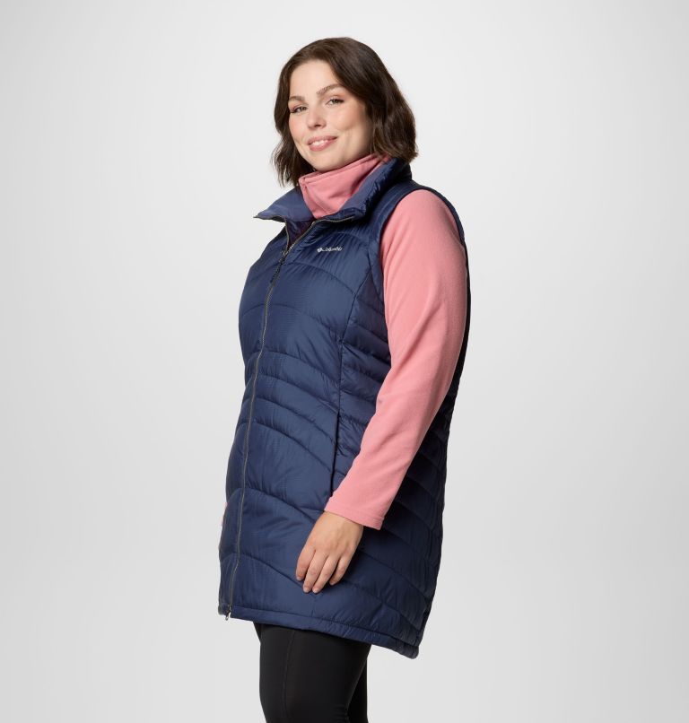 Gilet long Karis Gale pour femmes – Grandes tailles, Color: Nocturnal, image 4