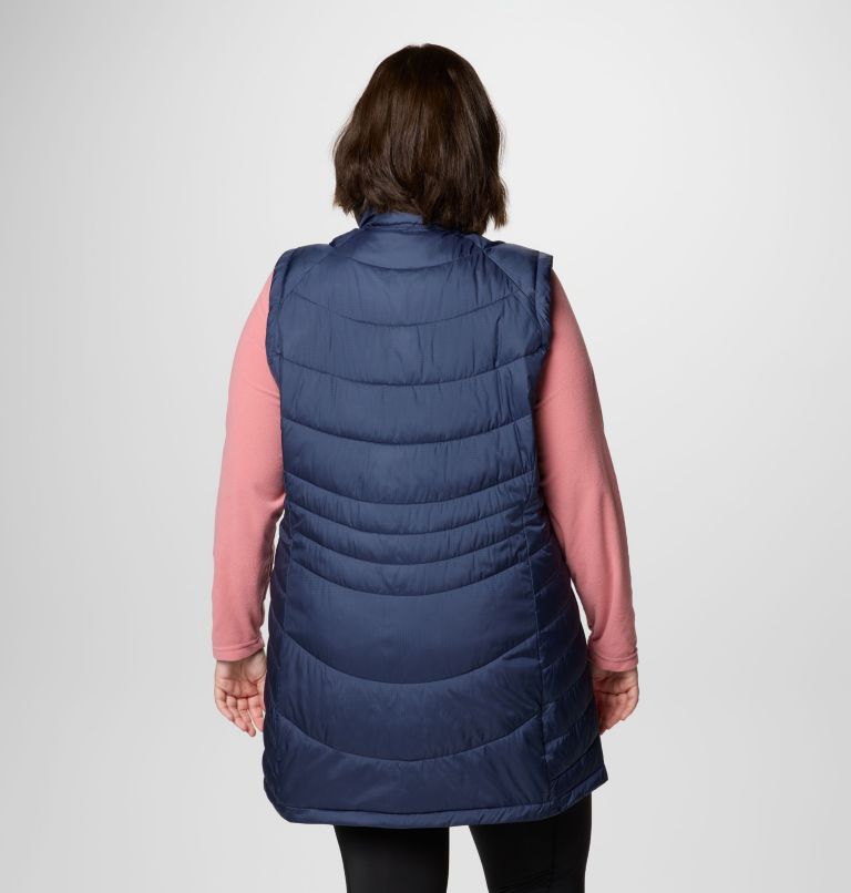 Gilet long Karis Gale pour femmes – Grandes tailles, Color: Nocturnal, image 2