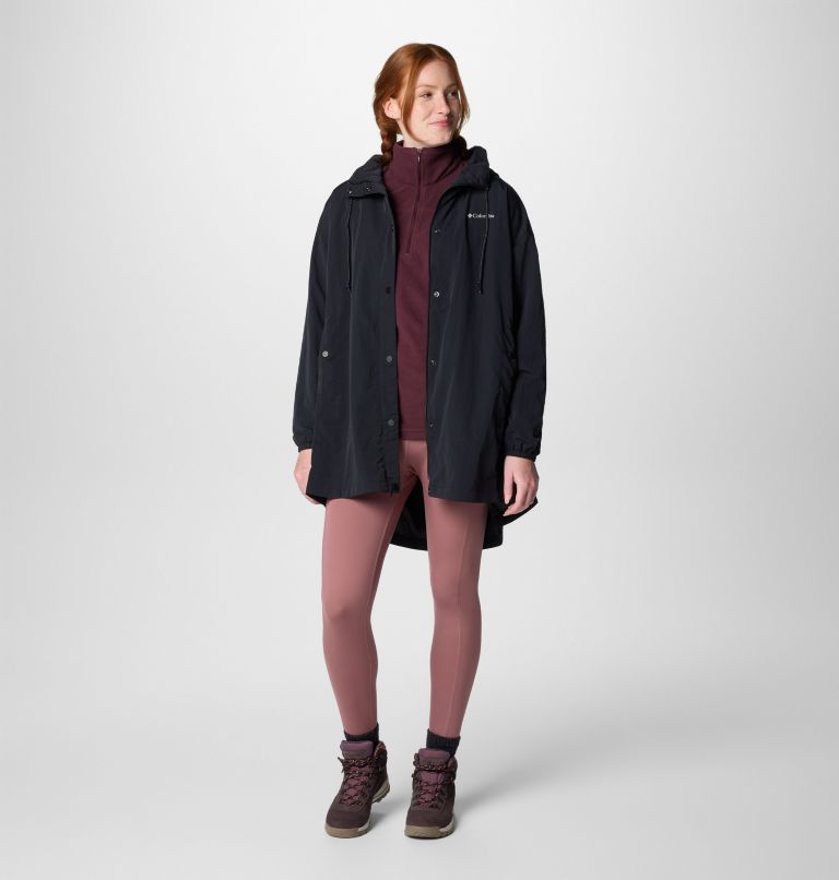 Women's Eastmoreland Lined Long Jacket, Color: Black, image 3