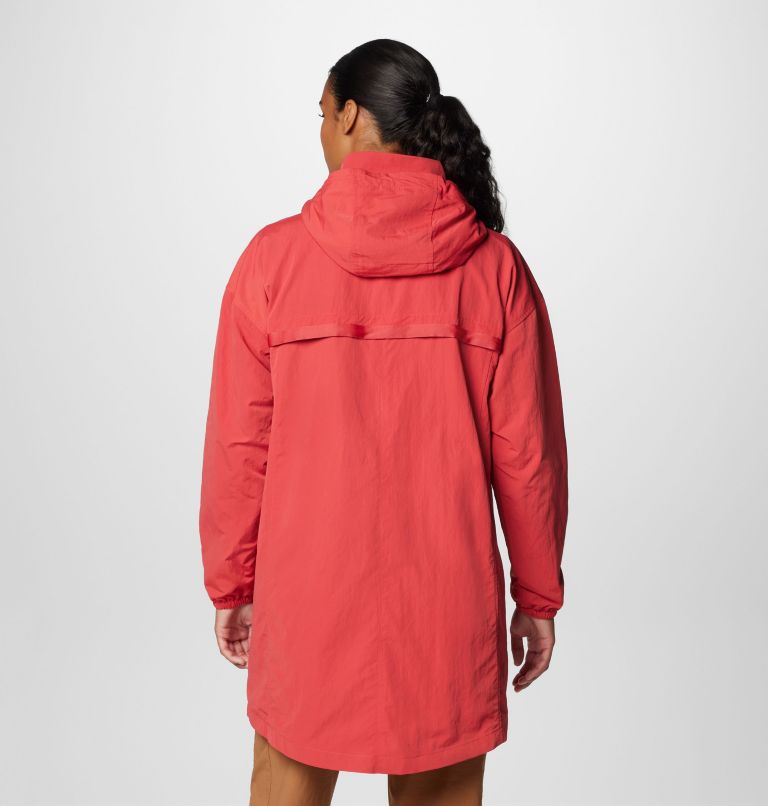 Women's Eastmoreland Lined Long Jacket, Color: Daredevil, image 2